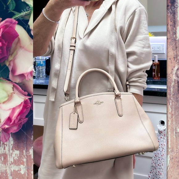 COACH NUDE BEIGE MARGOT CROSSBODY BAG / SATCHEL 57527 - Picture 14 of 16